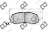 DJ PARTS BP1423 Brake Pad Set, disc brake